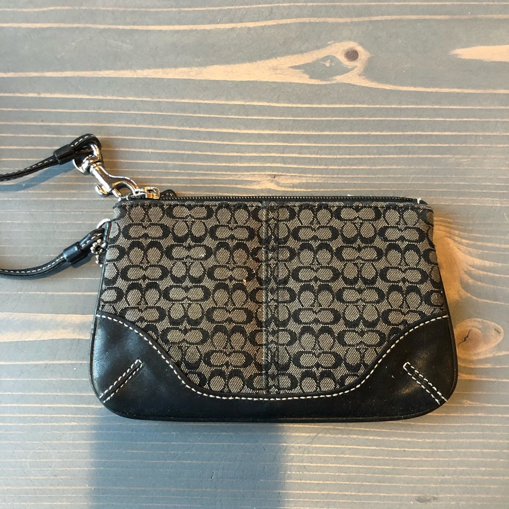 Coach Logo Wristlet - Picture 2 of 6